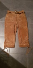 Lederhose Tracht Damen, Gr. 36 beige 