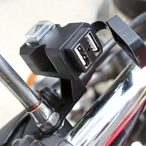 12v motorrad lenker dual usb - 12v,