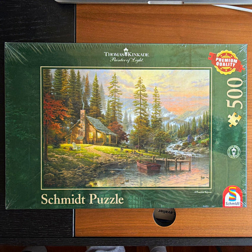 Schmidt puzzle thomas kinkade - schmidt, puzzle,