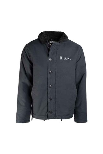Navy deck jacket - us,