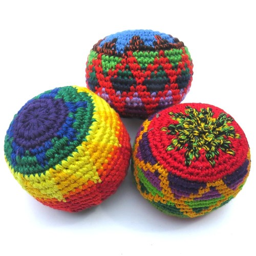 Siesta hacky sack gestricktes - hacky,