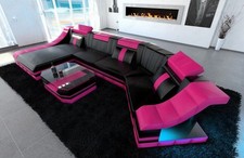 Eckcouch Leder Sofa Ledersofa