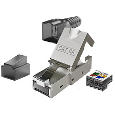 RJ45 Stecker Werkzeuglos LAN Netzwerkstecker Crimp Ethernet Patch Netzwerkkabel