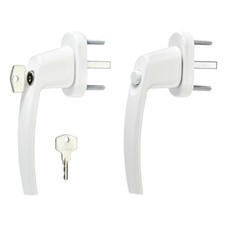 SO-TECH® Fenstergriff 45° Raster aus Aluminium Sicherheitsfenstergriff Türgriff