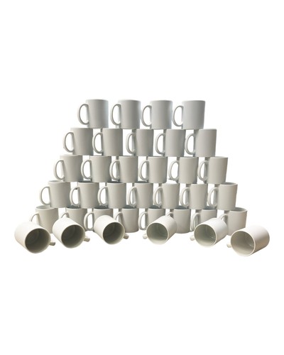Tassen super white matt - 36,