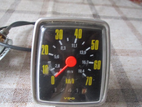 Vintage vdo fahrradtacho - fahrradtacho, 70er
