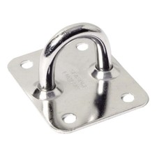 VA-Stahl Augplatte 50x40 mm -