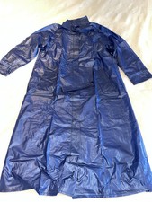 80er Jahre PVC Regenmantel von FASHY Plastikmantel Regenjacke Vintage