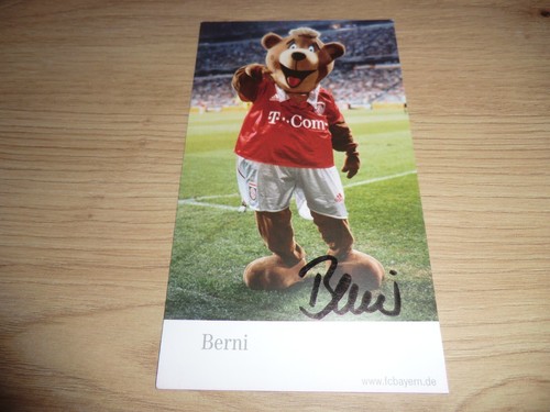 Maskottchen berni bayern - fc,
