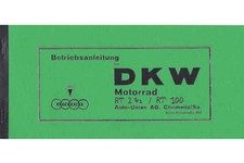 Betriebsanleitung DKW Motorrad