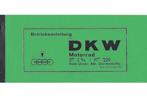 Betriebsanleitung dkw motorrad - betriebsanleitung,