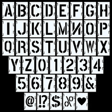 42 Stück Schablonen