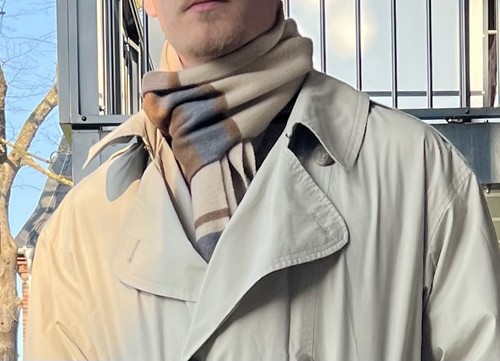 Hugo boss schal beige braun - hugo,