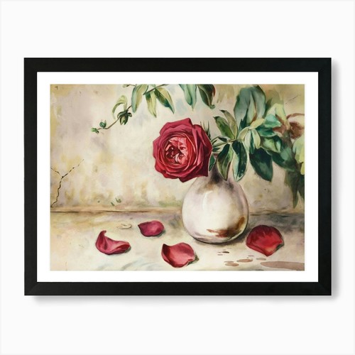 Rose einer vase 1 - vase,