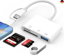 3 in 2 SD Kartenleser für