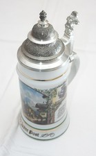 Bierkrug mit Deckel - 500