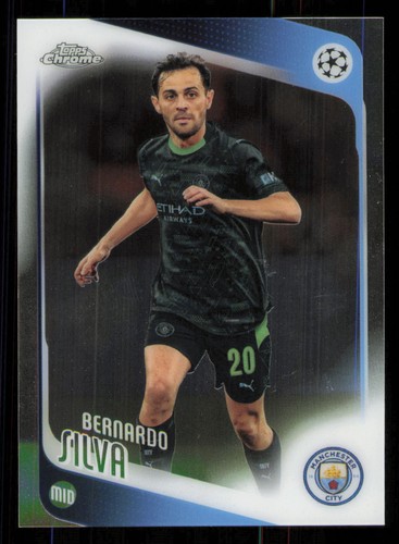 Bernardo silva topps chrome - topps,