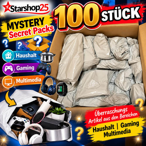 100 stück secret packs - 100,