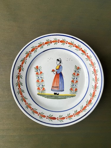 Henriot quimper dekorativer - quimper,