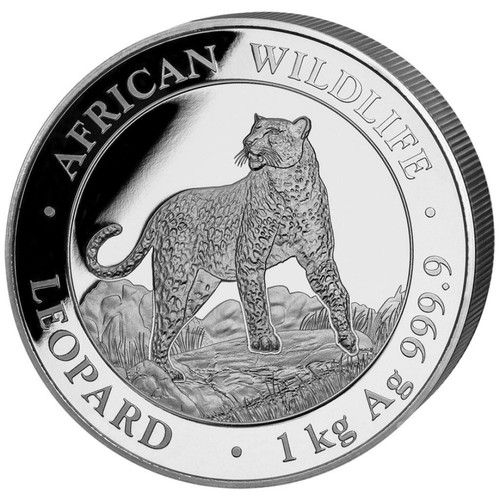 Silbermünze 1kg leopard - silbermünze,