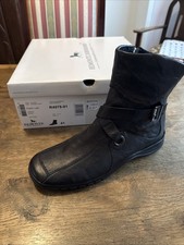 Remonte Dorndorf Damen Leder Stiefelette Neu Winter Gefüttert EU41 G UK 7,5 G