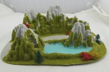 Ecke mit See / Diorama von