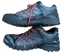 Salewa Wildfire GTX, Zustiegsschuhe Herren UK 13, grau-rot, wie neu !