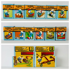 Schleich Schlümpfe Superschlumpf alte OVP Geschlumpfe Smurf Schlumpf Sammlung