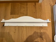 Puckdaddy Wandregal Frederik, Kinderzimmer, weiß, 80x20x14 cm