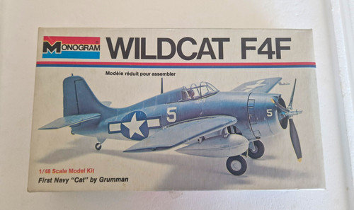 Monogram grumman f4f wildcat - monogram,
