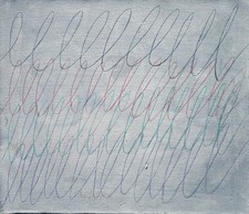 Cy Twombly Signiertes Vintage