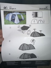 Zelt  Neu 4 Mann Zelt Camping Natur  großes Zelt ⛺️ 