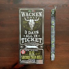 Wacken W:O:A Ticket und
