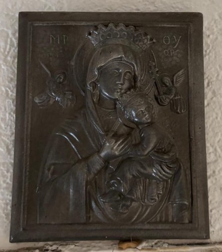 Relief ikone madonna - relief-ikone, mit