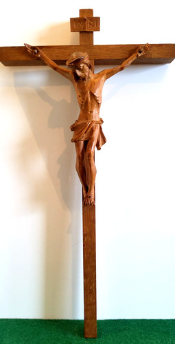 Jesus kreuz kruzifix holzkreuz - kreuz,