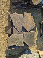 Porphyr Polygonalplatten, Naturstein, Terrassenplatten, Trittplatten, Bodenbelag