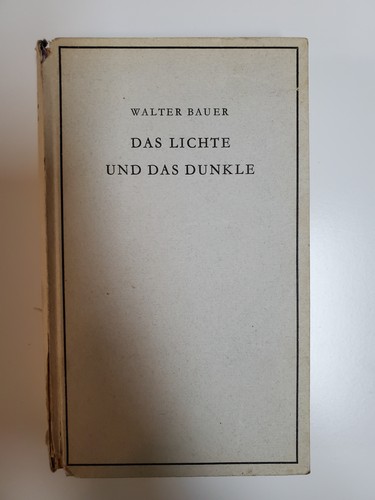Das licht und dunkle - das,