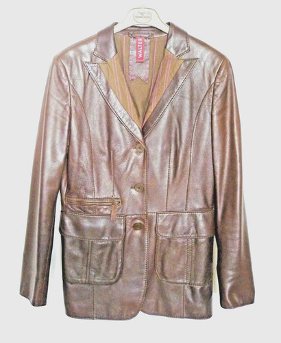 Leder walter nappa lederjacke - leder,