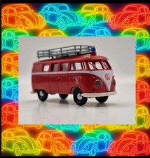 Brekina Volkswagen VW T1 Bus Werksfeuerwehr Hutschenreuther Wiesau H0 Modell