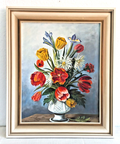 ölgemälde blumen stillleben - Ölgemälde,