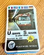 Quartett Piatnik Wien U-Bahn