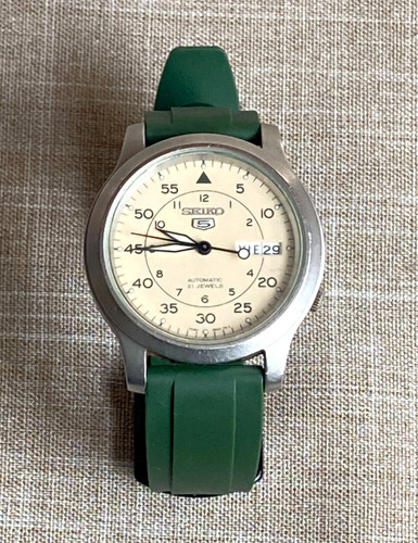 Seiko military sport - day, date
