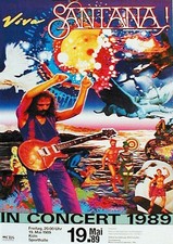 Santana (1989) | Konzertposter