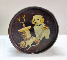 Vintage Pudel Hund Grafiken JB