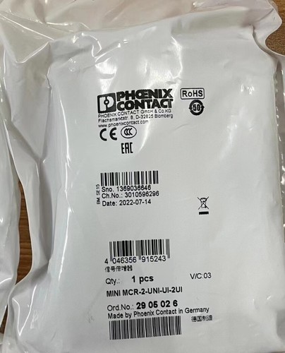 1pcs new phoenix contact - 1pcs,