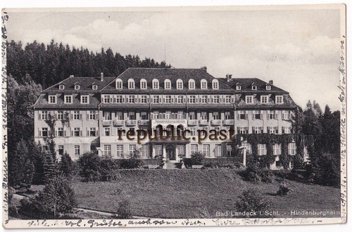 Postkarte bad landeck - postkarte, ak