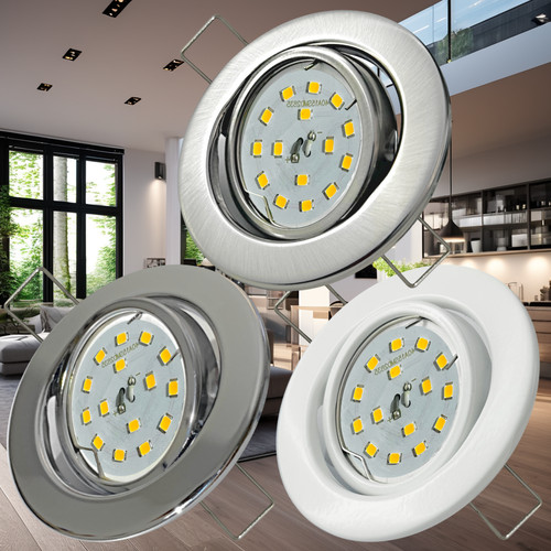 Runder led einbauspot - led, 230v