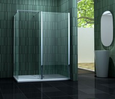 Schneckendusche GRANEL  Glas Dusche Duschwand Duschabtrennung Duschtrennwand