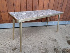 Blumenbank 50er Vintage