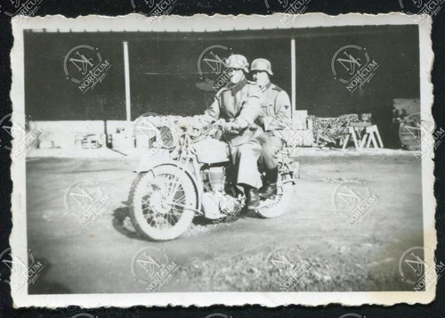 Foto wehrmacht kradmelder krad - foto,